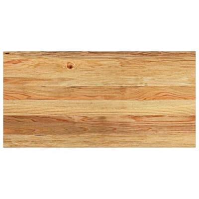 VidaXL Vensterbanken 2 st 80x40x2 cm massief eikenhout lichtbruin VidaXL Vensterbanken 2 st 80x40x2 cm massief eikenhout lichtbruin