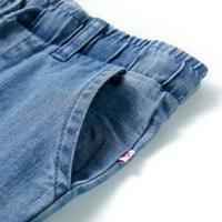 Kinderbroek 128 denimblauw - thumbnail