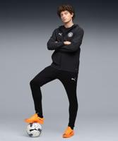 PUMA Manchester City Trainingsbroek 2025-2026 Zwart Zilver - thumbnail