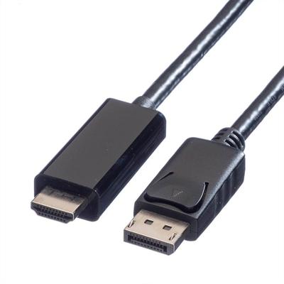 VALUE DisplayPort Kabel DP - UHDTV, M/M, zwart, 5 m