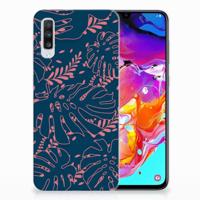 Samsung Galaxy A70 | TPU Case | Palm Leaves - thumbnail
