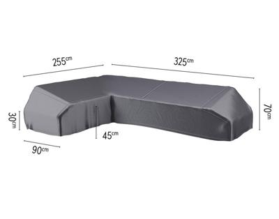 AeroCover | Loungesethoes 325 x 255 x 90 x 30-45-70(h) | L-Platform Links