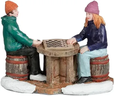 Luville Molendam Playing checker