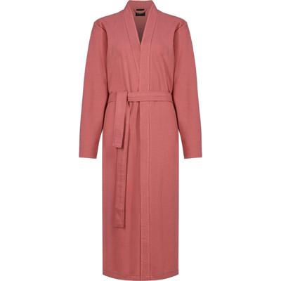 Cawö Cawo Dames Home Kimono, extra licht Uni 812 44/46 koralle