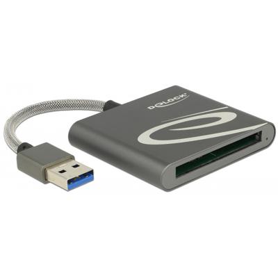 Delock 91525 USB 3.0-kaartlezer voor CFast 2.0-geheugenkaarten Delock 91525 USB 3.0-kaartlezer voor CFast 2.0-geheugenkaarten