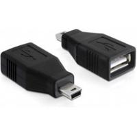 Delock USB 2.0 Adapter [1x Mini-USB - 1x USB 2.0 bus A] 65277 - thumbnail