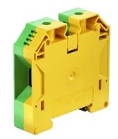 Weidmüller 1846040000-10 Aardklem Schroeven Groen-geel 10 stuk(s) - thumbnail