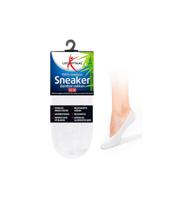 Lucovitaal Sneaker Bamboesokken Wit Maat 43-46 - thumbnail