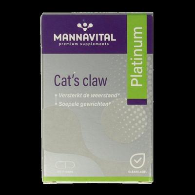 Mannavital Cat's claw platinum 60 Capsules Mannavital Cat's claw platinum 60 Capsules
