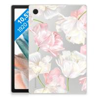 Samsung Galaxy Tab A8 2021/2022 | Siliconen hoesje | Lovely Flowers - thumbnail