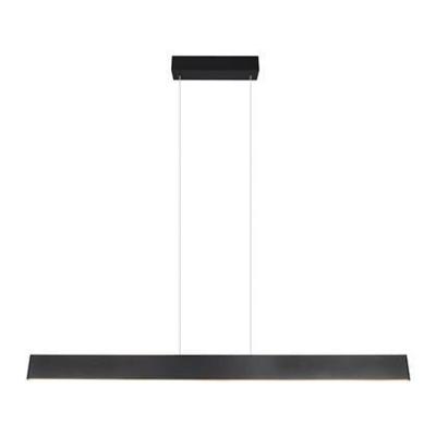 Trio Led kantoor hanglampGalway 150cm - zwart - 349710132