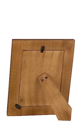 J-Line fotolijst Rechthoek Patroon - kusntstof - zwart|wit - large