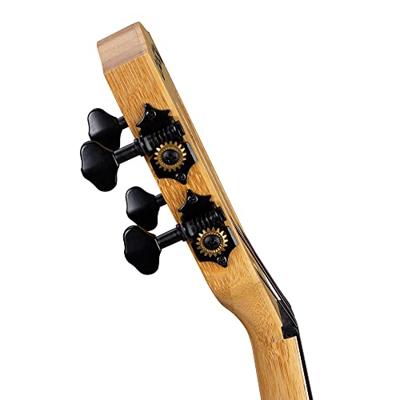Cascha HH 2313E Bamboo Natural E/A concert ukelele set - thumbnail