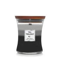Woodwick Trilogy Warm Woods medium candle - thumbnail
