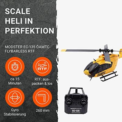 MODSTER EC-135 ÖAMTC Scale RC helikopter RTF