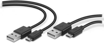 Speedlink Stream Play + Charge Cable Set (Zwart)
