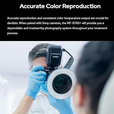 Godox MF-R76C TTL Macro ringflitser Canon
