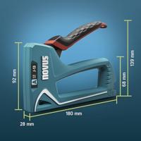 Novus Tools J-13 030-0456 Nietpistool Lengte nieten 4 - 10 mm - thumbnail
