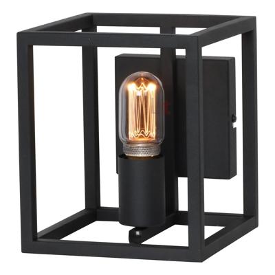 Freelight Wandlamp Novanta B 18 cm H 21 cm Zwart