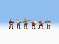 NOCH 15558 H0 Stamtafel figuren Geverfd, Staand - thumbnail