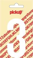 Plakcijfer Nobel Sticker cijfer 3 Pickup - Pickup - thumbnail