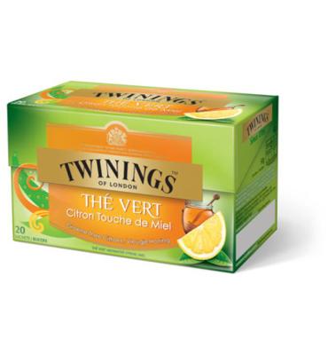 Twinings Green tea lemon honey 20 Zakjes