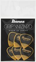 Ibanez PPA16XSGYE Grip Wizard Sand Grip plectrumset 6-pack extra heavy geel - thumbnail