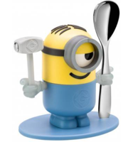 WMF - McEgg - Eierdopje Minions met lepel - thumbnail