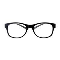 Leesbril bifocaal Klammeraffe-+2.00-Zwart - thumbnail