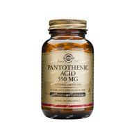 Solgar Pantothenic Acid (Pantotheenzuur) 550 mg Capsules - thumbnail
