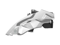 SunRace FDM924 Voorderailleur 3x9S Dubbel - Zilver - thumbnail