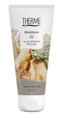 Hammam shower clay peeling