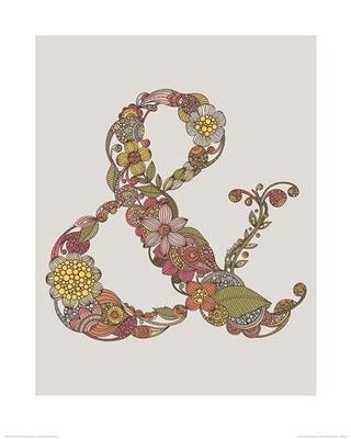 Kunstdruk Valentina Ramos - Ampersand 40x50cm