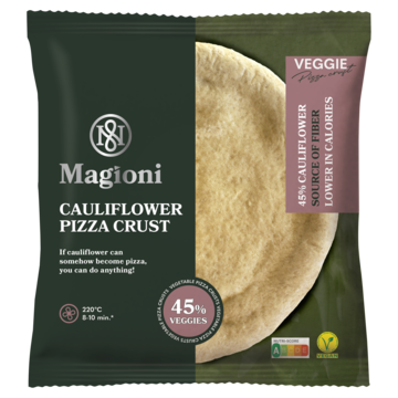 Magioni Bloemkool pizzabodem 2x 195g bij Jumbo