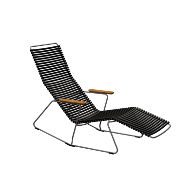 Houe Click Sunrocker ligstoel Black