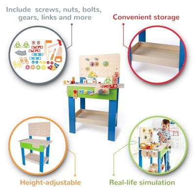 Hape houten werkbank