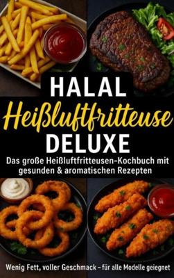 Halal Airfryer Deluxe: Das große Heißluftfritteusen-Kochbuch mit gesunden & aromatischen Rezepten - Yasmin Rahimi - ebook