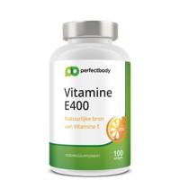 Vitamine E softgels - 100% natuurlijke d-alpha tocoferol - Sterke antioxidant & immuunsysteem - 100 softgels PerfectBody - thumbnail