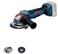 Bosch Blauw GWS 18V-11 PS Professional Accu Haakse Slijper | 125mm | Exclusief Accu's en Lader - 06019N4300 - thumbnail
