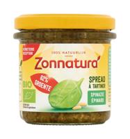 Zonnatura Groentespread spinazie bio 135 Gram - thumbnail