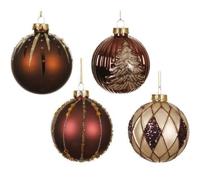 Kerstbal glas d8 cm a4 II Decoris - Decoris - thumbnail