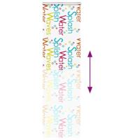 Doucherolgordijn met cassette 80x240 cm stofbreedte 76 cm - thumbnail