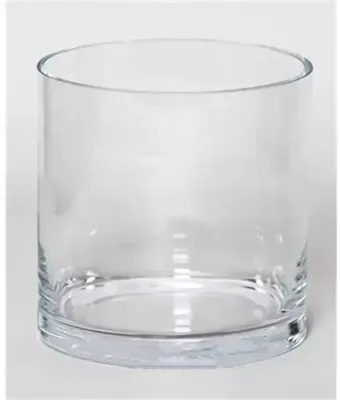 Floran vaas glas cilinder 19x20cm