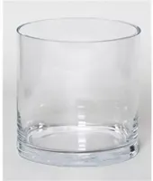 Floran vaas glas cilinder 19x20cm - thumbnail