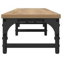 VidaXL Monitor stand artisan eiken 105 x 23 x 15,5 cm bewerkt hout - thumbnail