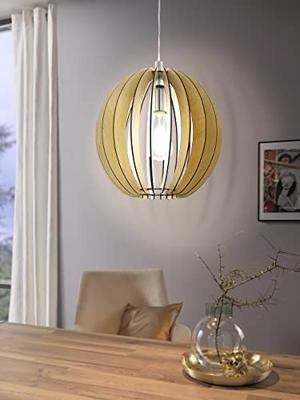 Eglo HanglampCossano 30cm Maple hout - 94764