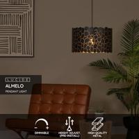 Lucide ALMELO - Hanglamp - Ø 40 cm - 1xE27 - Zwart - thumbnail