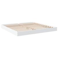 Bedframe zonder matras 180x200 cm spaanplaat wit - thumbnail