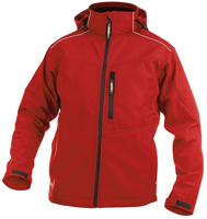 DASSY softshell tavira polyester rood xl - thumbnail