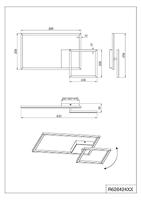 Trio Led plafondlampPadella - R62642407 - thumbnail